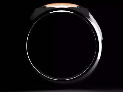 Carnelian Ring 3D print model