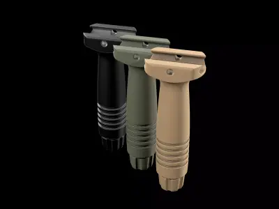 Knights Armament Forward Grip Vertical Grip Low-poly 3D model