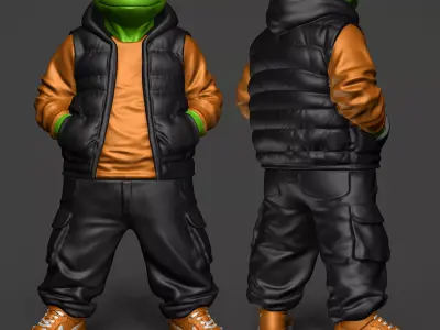 Michelangelo Urban Vibes 01 3D print model