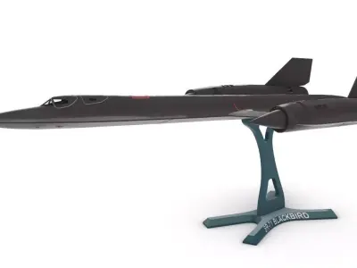 SR-71 Blackbird 3D print model purchase