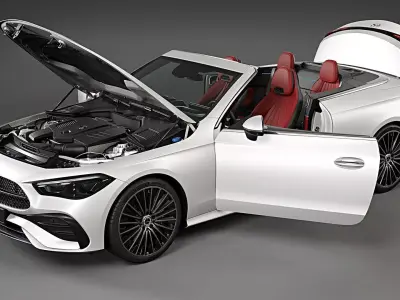 2024 Mercedes-Benz CLE Cabriolet 3D model