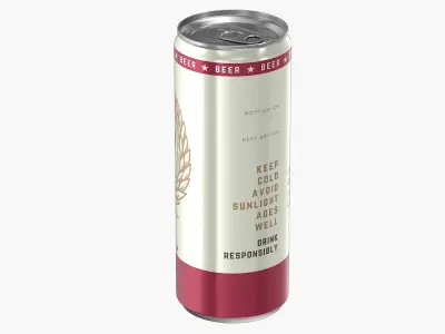  Slim Beer Can 250ml 