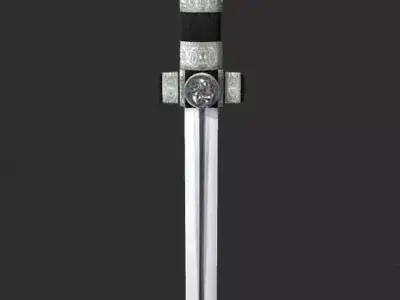 Random Dagger Low-poly 3D model