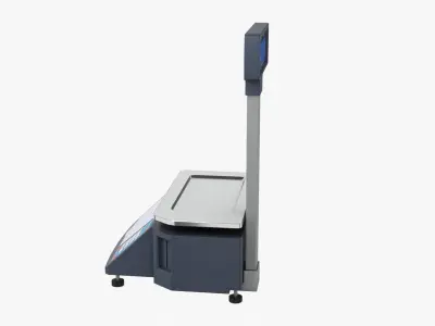 Weight Scale Low-poly 3D model