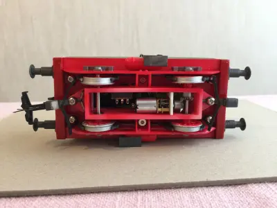 RC controlled shunting locomotive in zero gauge 7mm scale Free 3D print model