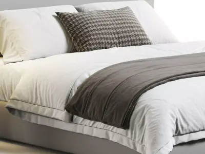 Alberta Laguna Bed 3D model purchase