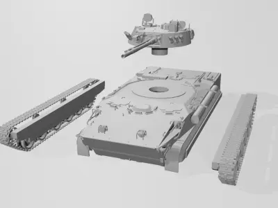 BMP 3  scale 72 3D print model