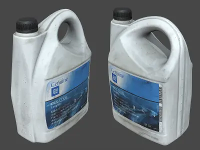Antifreeze Canister 3D model