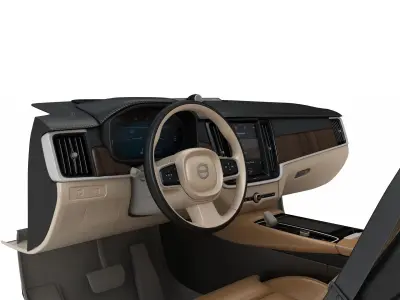 car interior 3D model