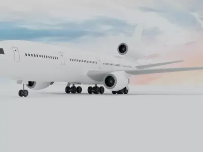 Douglas DC-10 3D model