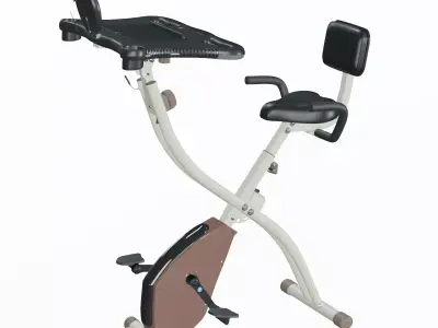 Machine - FitDesk exercise bike Low-poly 3D model