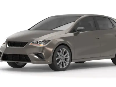 Generic Hatchback 03 3D model