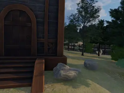 Scenic River Village 3D model