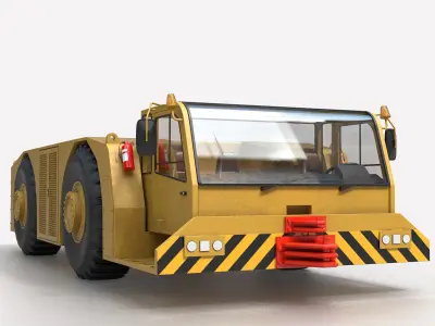 Aircraft Hauler Vehicle 3D model