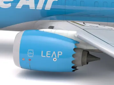 Boeing 737-800 MAX Prime Air Amazon 3D model