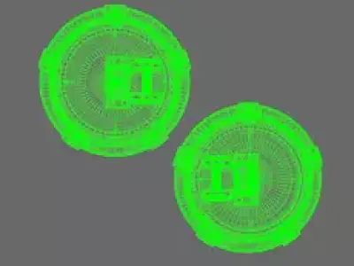 Space Knights Domed Shield Type B NOHAND 3D print model