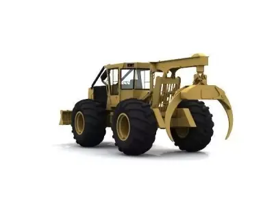 Log Splitter 3D model