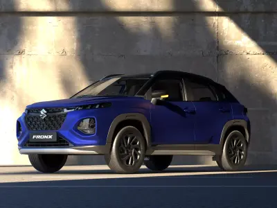 Highpoly car fronx 3D model