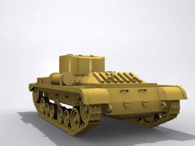 Valentine Mk 2 3D model