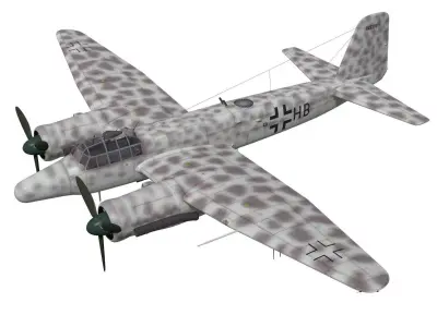 Junkers Ju 88 G-6 3D model purchase