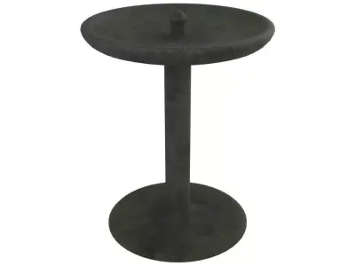 Bird Bath 1 Low-poly 3D model