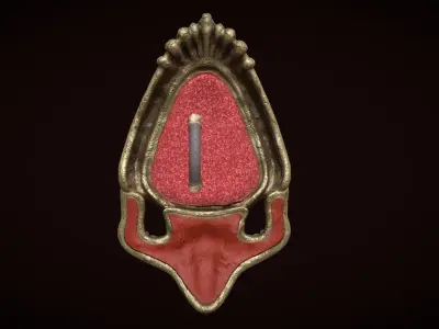 SkullShield 3D Model Low-poly 3D model