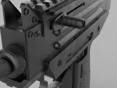 UZI PRO PUBG - GUN 3D model