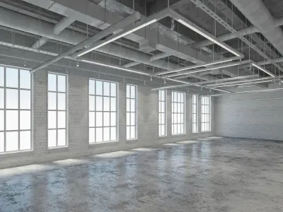 Loft Office interior 8 3D model