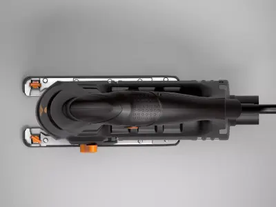 Jig saw Low-poly 3D model