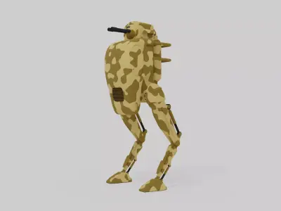 Military Mech Robot 3D model