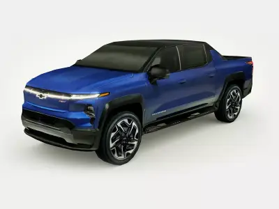 Chevrolet Silverado EV 2023 Low-poly 3D model