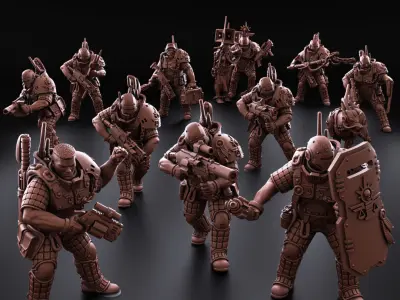 Kill Squad - Lawbringers 3D print model