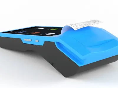 Pos Terminal 3D model buy
