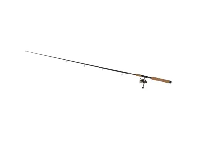 Sports products Fishing Rod and Reel Combo 3D model