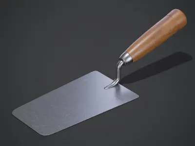 Bucket Trowel 3D model