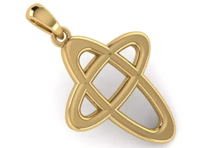 CROSS PENDANT CR180 3D print model