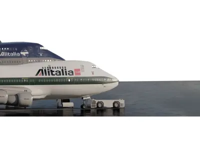  BOEING 747-243B AND 230B 3D model