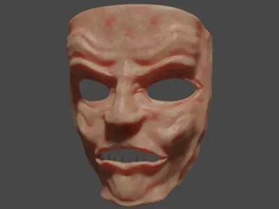Halloween mask 3D model