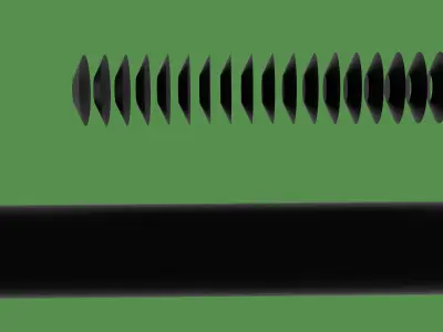 Sound Dampener Low-poly 3D model