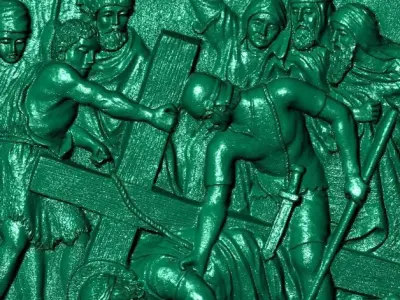 The crucifixion of Jesus Christ- Part 2 3D print model