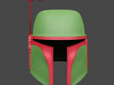 Fantasy Helmet 3D model