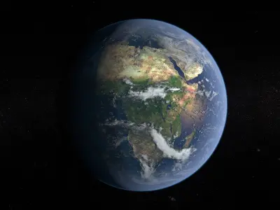 Planet Earth 42K 3D model