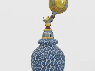 Old Perfume Fragrance 3D model