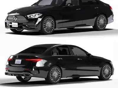 Mercedes Car Free 3D model