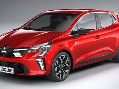 Mitsubishi Colt 2024 3D model