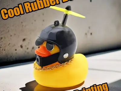Cool Rubber Duck 3D Printing 3D print model