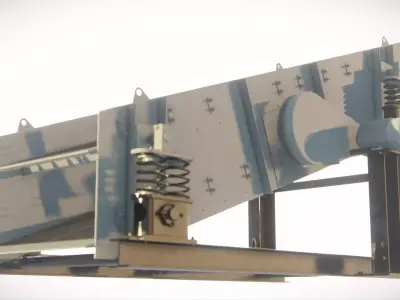 vibrating screen 3D Model 3D model