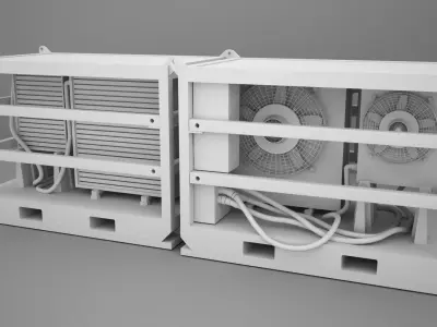 Atlas machinery 3D model