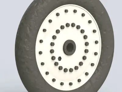 A5M4 Main wheel 3D print model