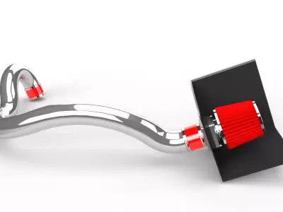 Cold Air Intake Free 3D model